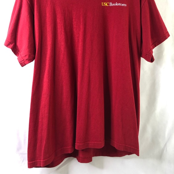 University of Southern California USC bookstore staff t-shirt USED. - Picture 2 of 4